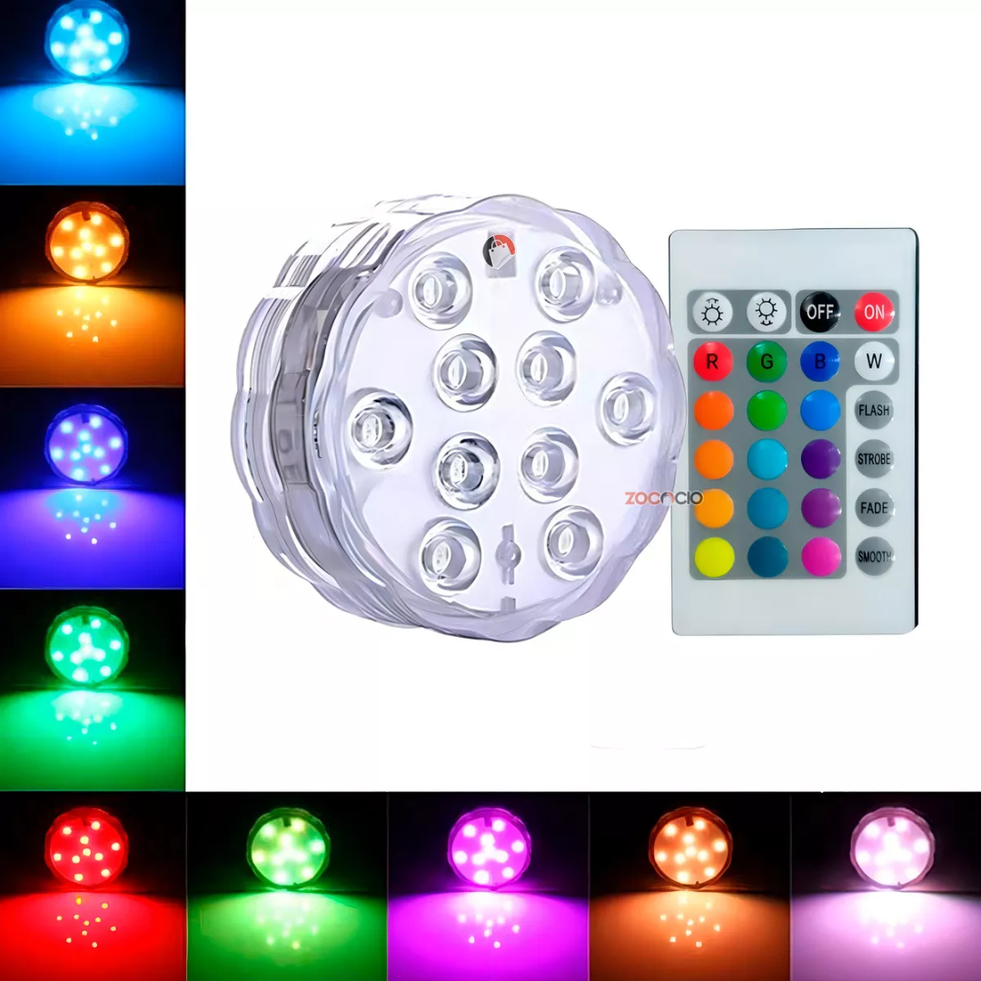 Luz Led Sumergible Para Piscina Jacuzzi